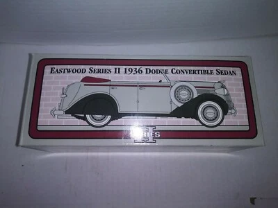 Eastwood Diecast 1936 Dodge Convertible Sedan Series II Toy Bank Item No. 264000 - Image 1 of 4