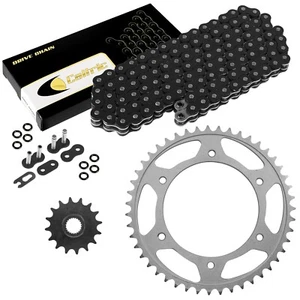 Black O-Ring Drive Chain & Sprocket Kit for BMW F650 1994-2000 - Picture 1 of 8