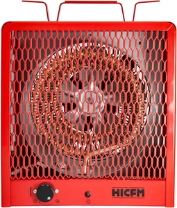 Electric Portable Fan-Forced Heater 240V 4800W, Fast Heats up to 500 Ft². with 6 - Picture 1 of 8