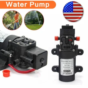 12V 4.3Lpm Self-Priming Water Pump High Pressure Caravan Camper Boat Marine Home - Picture 1 of 8