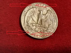 1970 D Washington Quarter with DOUBLE LETTERS and free shipping - Picture 1 of 4