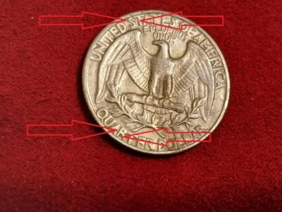 1970 D Washington Quarter with DOUBLE LETTERS and free shipping - Image 1 of 4