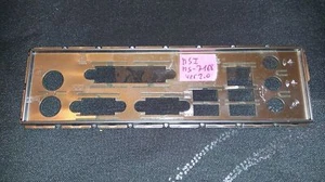 Panneau shield i/o MSI MS-7168 VER 2.0 plaque arriere - Photo 1/1