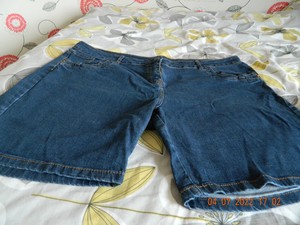 TU Denim Blue Shorts for Women for sale 