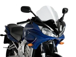 Puig Clear Racing Screen Yamaha FZ6 Fazer 2004-2008 - Picture 1 of 2
