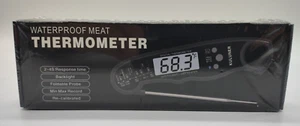Termometro digitale impermeabile lettura istantanea carne e alimenti - nuovo sigillato - Foto 1 di 4
