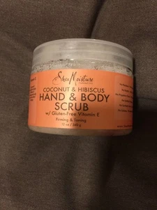 SHEA MOISTURE COCONUT & HIBISCUS HAND & BODY SCRUB 12OZ - Picture 1 of 2