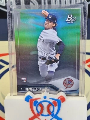 2021 Bowman Platinum Deivi Garcia RC #63 - Image 1 of 2