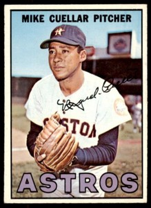 1967 Topps Mike Cuellar . Houston Astros #97