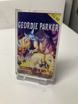 Extremely Rare Early 90s Rave Cassette Tape Geordie Parker Big & Bouncy DAT - Image 1 of 3