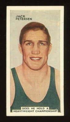 1935 Godfrey Phillips In the Public Eye Boxing #13 Jack Petersen GD - Image 1 of 2