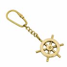 Keychain Brass Maritime Ship Navigation Wheel Nautical Accessory Christmas Gift