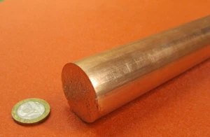 110 Copper Rod 1 3/8" Dia. x 60" Inch Length - Picture 1 of 8