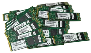 Job Lot 25 x Transcend 64GB M.2 Sata SSD Solid State 80%+ Health - Afbeelding 1 van 1