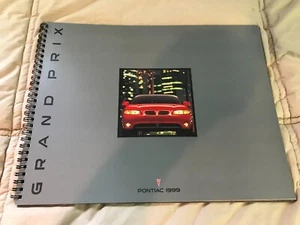 Folleto Pontiac Grand Prix 1999 encuadernado en espiral como nuevo - Imagen 1 de 1