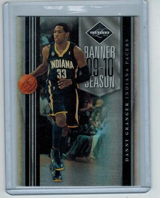 2010-11 LIMITED DANNY GRANGER #8 BANNER SEASON SILVER 39/49 INDIANA PACERS - Image 1 of 2