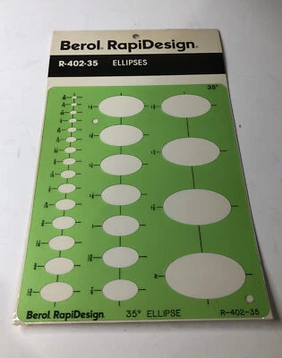 Elípses Berol RapiDesign 402-35 Foto 1 de 4
