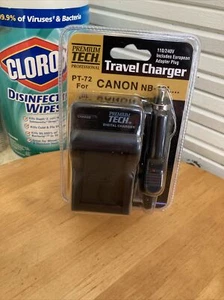 Premium Tech PT-76 Battery Charger for Fuji NP-W126 Fits X-E1 X-M1 X-A1 HS50EXR - Picture 1 of 3