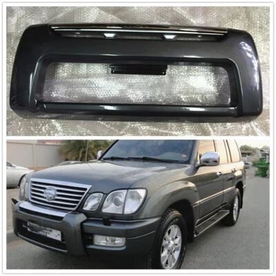 Barra protectora de parachoques delantera de auto gris para Land Cruiser LC100 Lexus LX470 1998-2007 EE. UU. Foto 1 de 3
