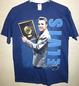 Elvis Presley Unisex Adult Large Front/Back Printed T-Shirt Brand New! - Picture 1 of 2