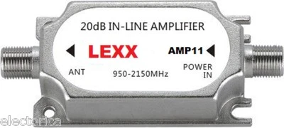 SATELLITE INLINE AMPLIFIER SIGNAL BOOSTER BELL DIRECTV DISH NETWORK SHAW - Image 1 of 3