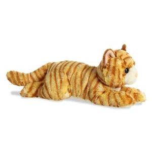 Ginger Cat Plush Toy 12 Inches Flopsie Collection Aurora World Cuddly Stuffed... - Picture 1 of 4