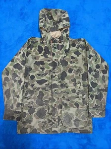 Vintage Cabelas Duck Camo Jacket, Parka Hunting Goretex USA Made Men’s Size S/M - Picture 1 of 17
