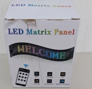 iPizel LED, 16 x 32 LED Matrix Pannello USB App Telecomando Venditore USA Nuovo - Foto 1 di 4