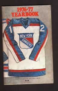 New York Rangers--1976-77 Yearbook