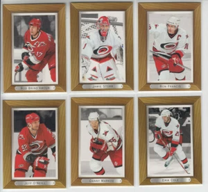 03/04 UD Beehive Carolina Hurricanes Set - O`Neill Markov Cole Storr Francis + - Picture 1 of 2