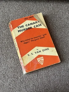 The Canary Murder Case A S Van Dine Queensway New Chevron vintage 30s paperback - Picture 1 of 5