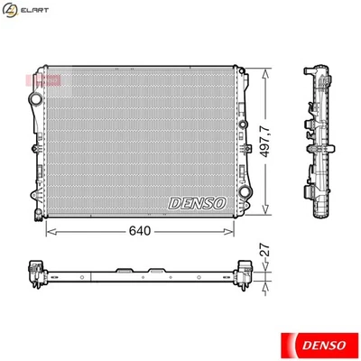 RADIATOR ENGINE COOLING DRM17116 FOR MERCEDES-BENZ M 274.920 2.0L 4cyl S-CLASS - Image 1 of 4