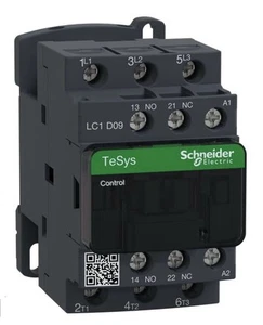 Schneider Electric LC1D09G7 Contattore 3 Poli 9 Amp 120VAC Bobina Made Indonesia - Foto 1 di 1