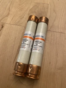 Mersen Ferraz Shawmut TRS50R Fusible 50 Amp 600VAC Doble Elemento Tiempo Retraso Cantidad 2 - Imagen 1 de 1