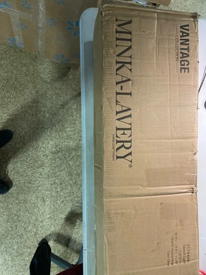 Minka Lavery 2174-66A Camrin 5 Light 40" Wide Vantage Linear Chandelier - Coal - Image 1 of 3