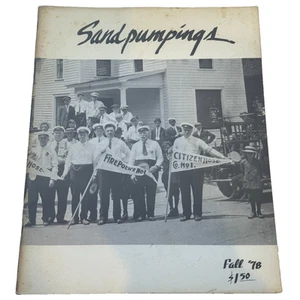 Sandpumpings Magazine Fall 1978 Olean NY Fire Dept German Heritage Zine - Picture 1 of 3