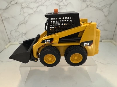 复古 BRUDER Caterpillar CAT 滑移转向装载机 黄色,玩具/收藏 二手 — 第 1/4 张图片