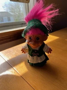 "MUÑECA TROLL RUSA DE 5" DE COLECCIÓN ALEMANA HOLANDESA SUECA ¡Excelente estado! - Imagen 1 de 1