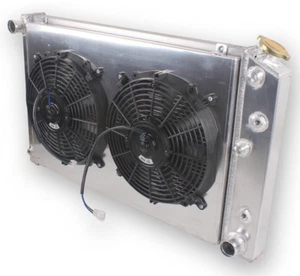 Radiator For 78-88 G-Body Monte Carlo El Camino Regal Cutlass 3-Row Shroud Fan - Bild 1 von 6