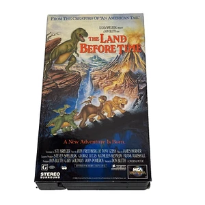 The Land Before Time Vintage 1994 VHS Tape Lucas/Spielberg A Don Bluth Film - Picture 1 of 7