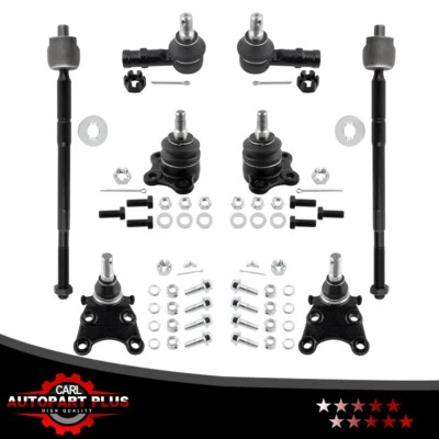 8pcs Front Tie Rod Ends + Ball Joints Kit for Isuzu Rodeo Sport Honda Passport - Image 1 of 4