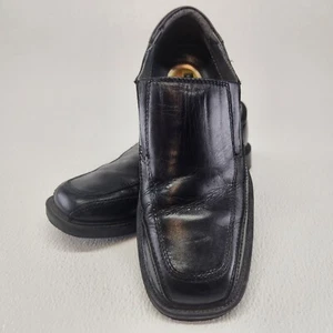 Dockers Pro Style All Motion Comfort Mens Black Leather Slip On Loafer Shoes 7.5 - Picture 1 of 7