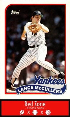 1989 Topps Traded - #77T Lance McCullers NM Set Break. - Image 1 of 2