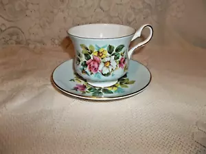 CUP & SAUCER SET BY ROYAL GRAFTON BONE CHINA MADE IN ENGLAND - Picture 1 of 3
