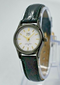 Q Q Women Stainless Steel Case Wristwatches For Sale Ebay