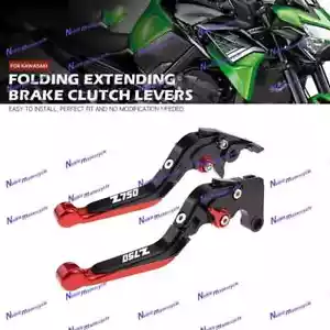 Per KAWASAKI Z750 2007-2012 Moto Leve freno frizione pieghevoli ed estensibili - Imagen 1 de 14