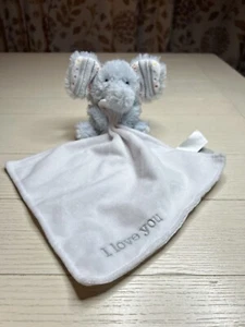 Wendy Bellisimo Sawyer Baby Lovey Decke „ Elefant “ I Love You “ 12 “ - Bild 1 von 3