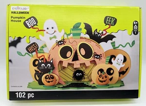 Creatology Craft Kit Halloween Pumpkin House 102 Piece 3D Foam-Brand New - Picture 1 of 4