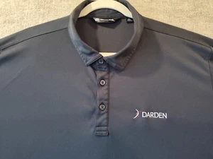 Travis Mathew Shirt Herren 2XL schwarz Golf Polo Darden Restaurant Group Logo - Bild 1 von 9