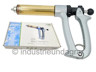 HSW Multi-Matic Multi Matic Spritze 50 ml Dosierspritze Gewindeansatz GW 50ml